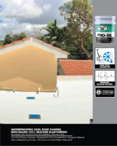 ProSil_WATERPROOFING COOL ROOF COATING HIGH-SOLIDS 100% SILICONE ELASTOMERIC NSF P151 _2020-BULL-BOND