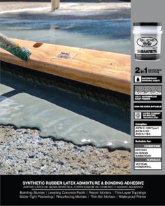 Sabakrete™_SYNTHETIC RUBBER LATEX ADMIXTURE & BONDING ADHESIVE