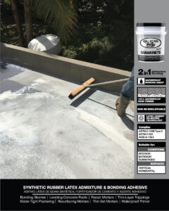 Sabakrete™_SYNTHETIC RUBBER LATEX ADMIXTURE & BONDING ADHESIVE